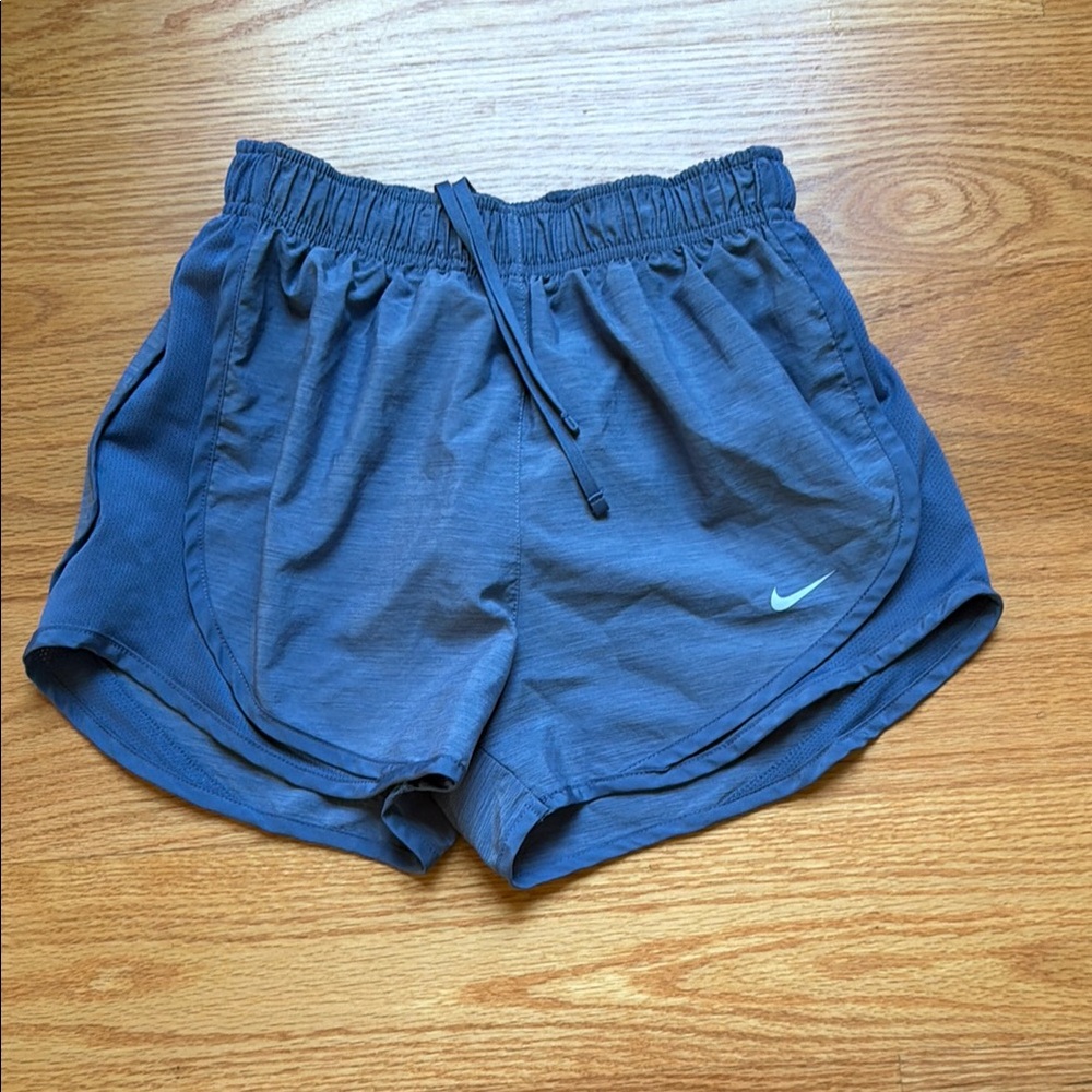 Nike Women’s Blue Running Shorts with Drawstring